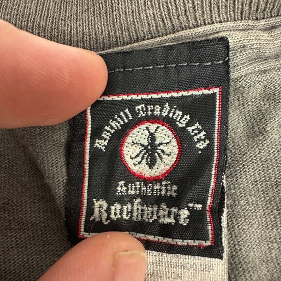 AC/DC Rockwear Authentic Freezee T-Shirt Gray L 100% Cotton Mens Crewneck - Picture 4 of 7